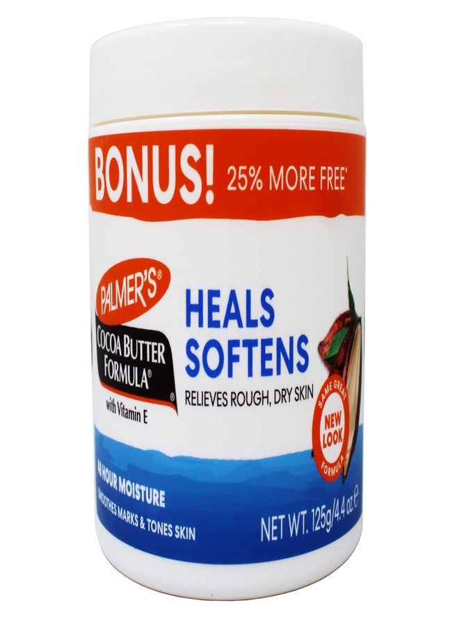 Palmer's Cocoa Butter Formula with Vitamin E, Body Moisturizer, Relieves Rough, Dry Skin, Smoothes Marks & Tones Skin, ("Bonus") 4.4 OZ Jar - 3 Pack - Image 2